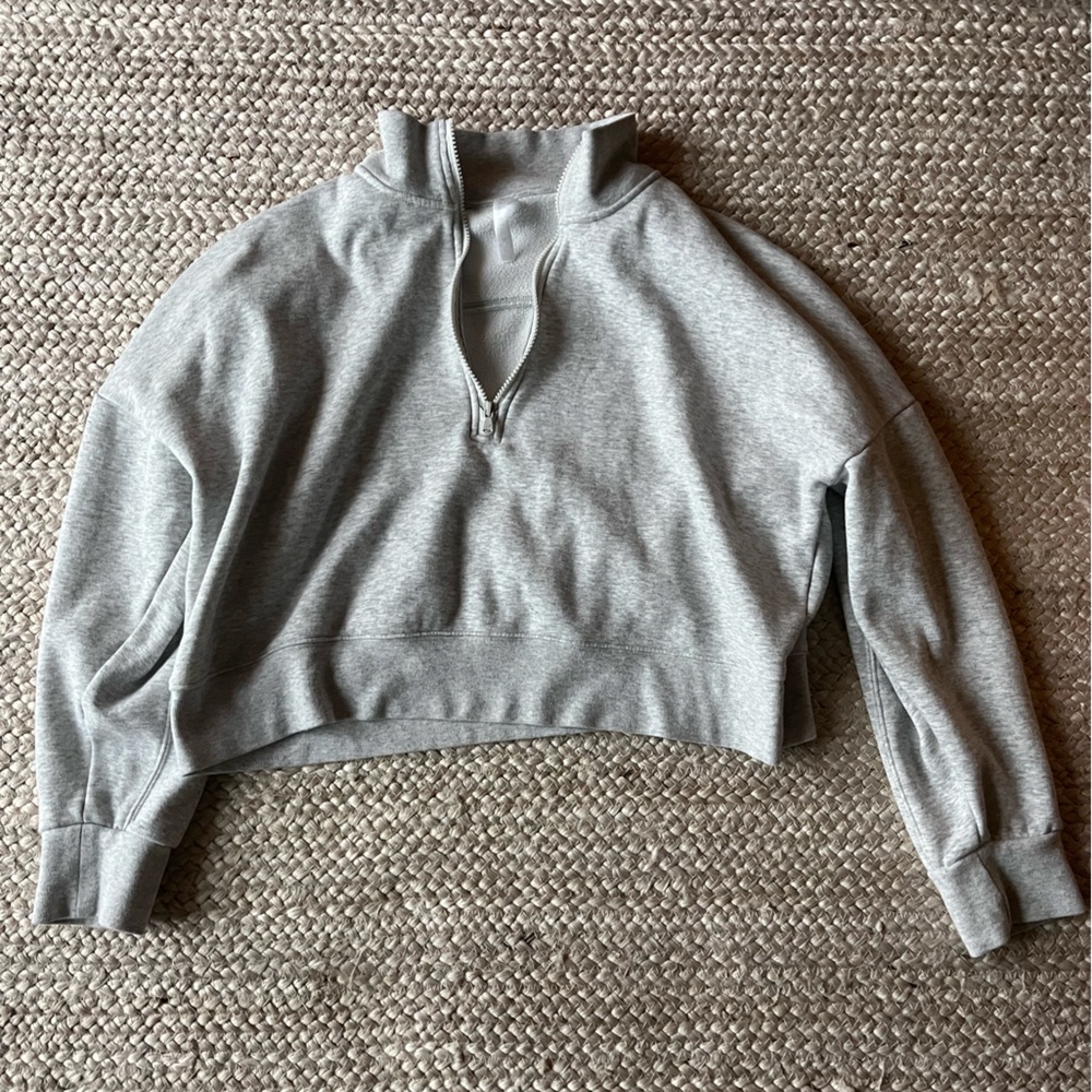 Fabletics Cropped Half Zip